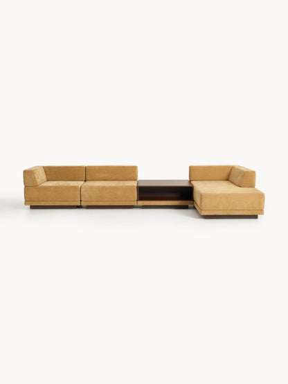 Colbeck Modular Corner Sofa (4-Seater) with Coffee Table
