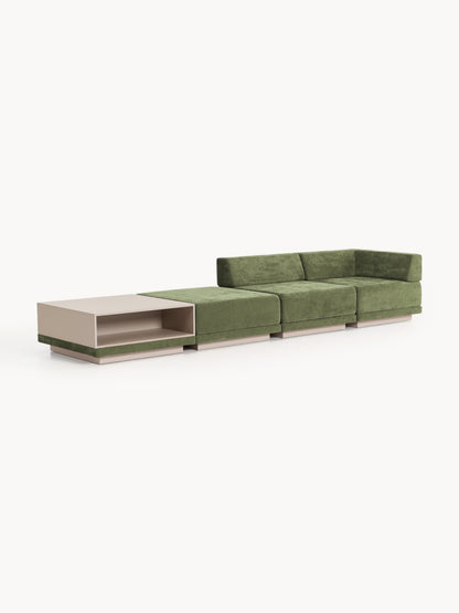 Colbeck Modular Sofa (4-Seater) with Coffee Table & Ottoman