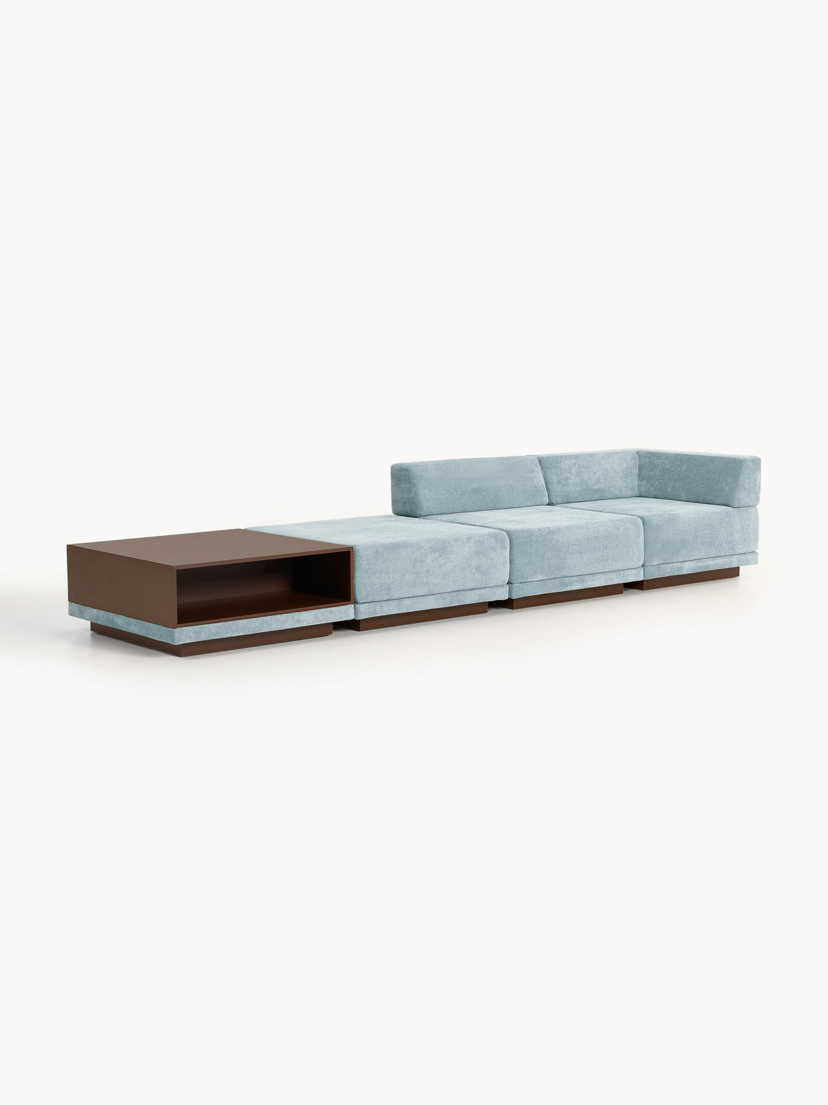 Colbeck Modular Sofa (4-Seater) with Coffee Table & Ottoman