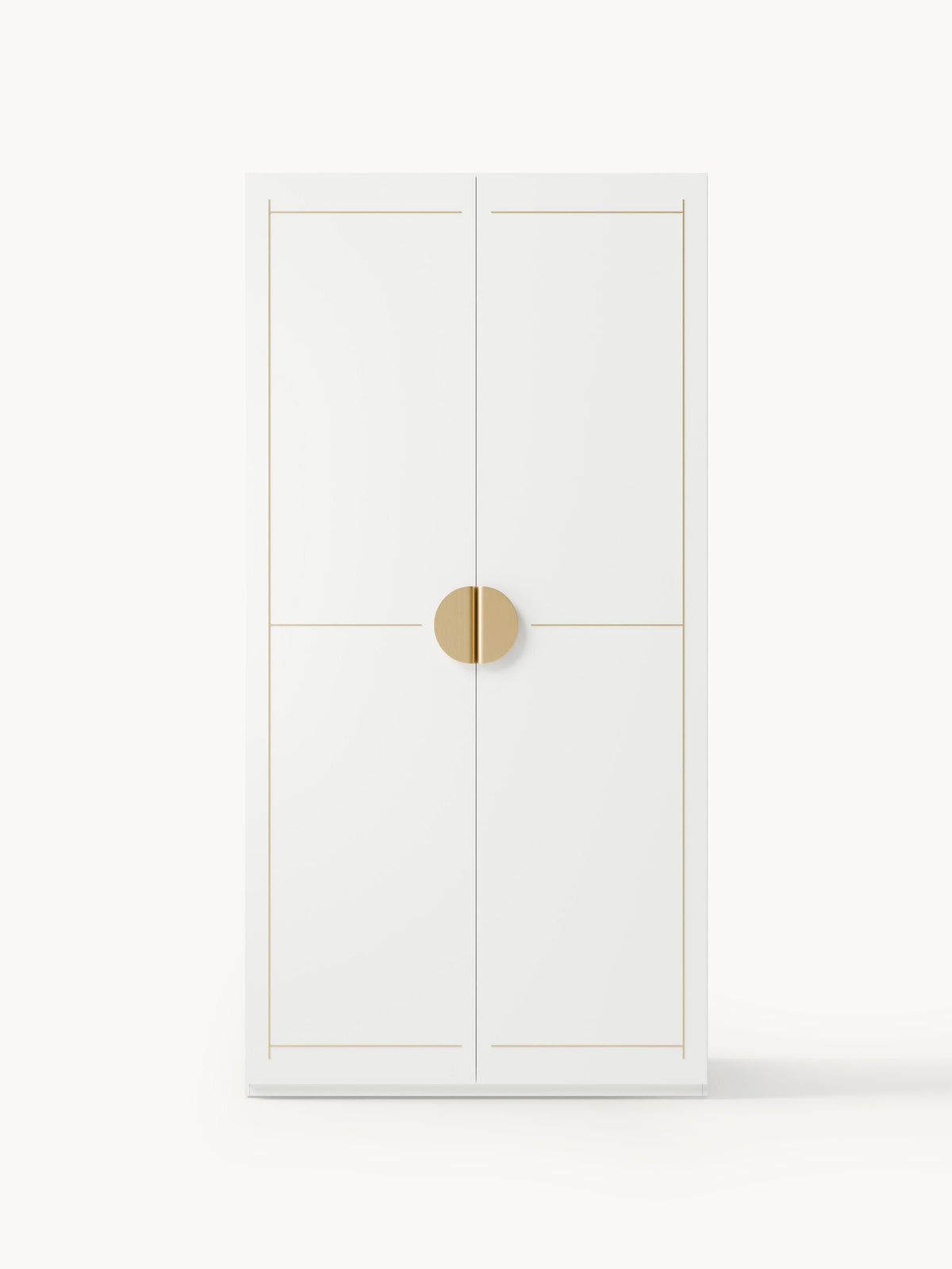 Denvelt Modular Hinged-Door Wardrobe, 100 cm Wide, in Various Sizes