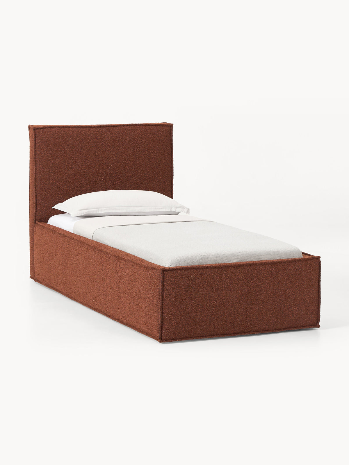 Drenhardt Single Bed in Bouclé