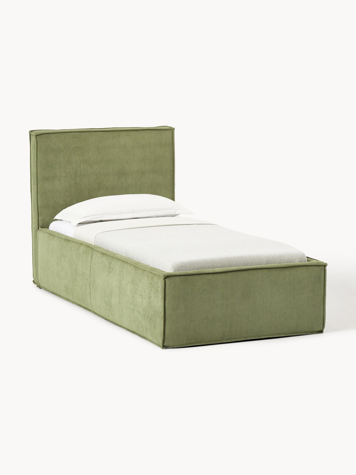 Drenhardt Single Bed in Corduroy