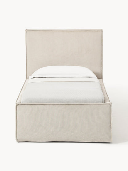 Drenhardt Single Bed in Corduroy