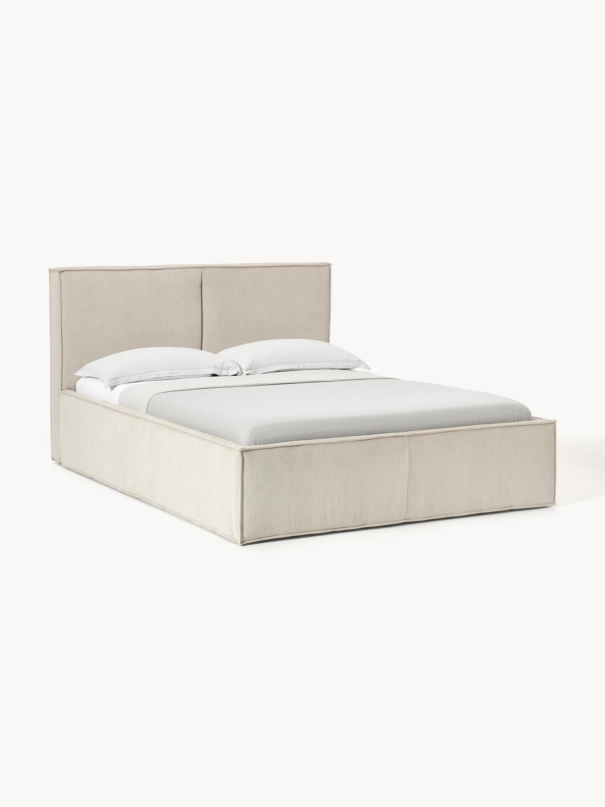 Drenhardt Upholstered Corduroy Bed