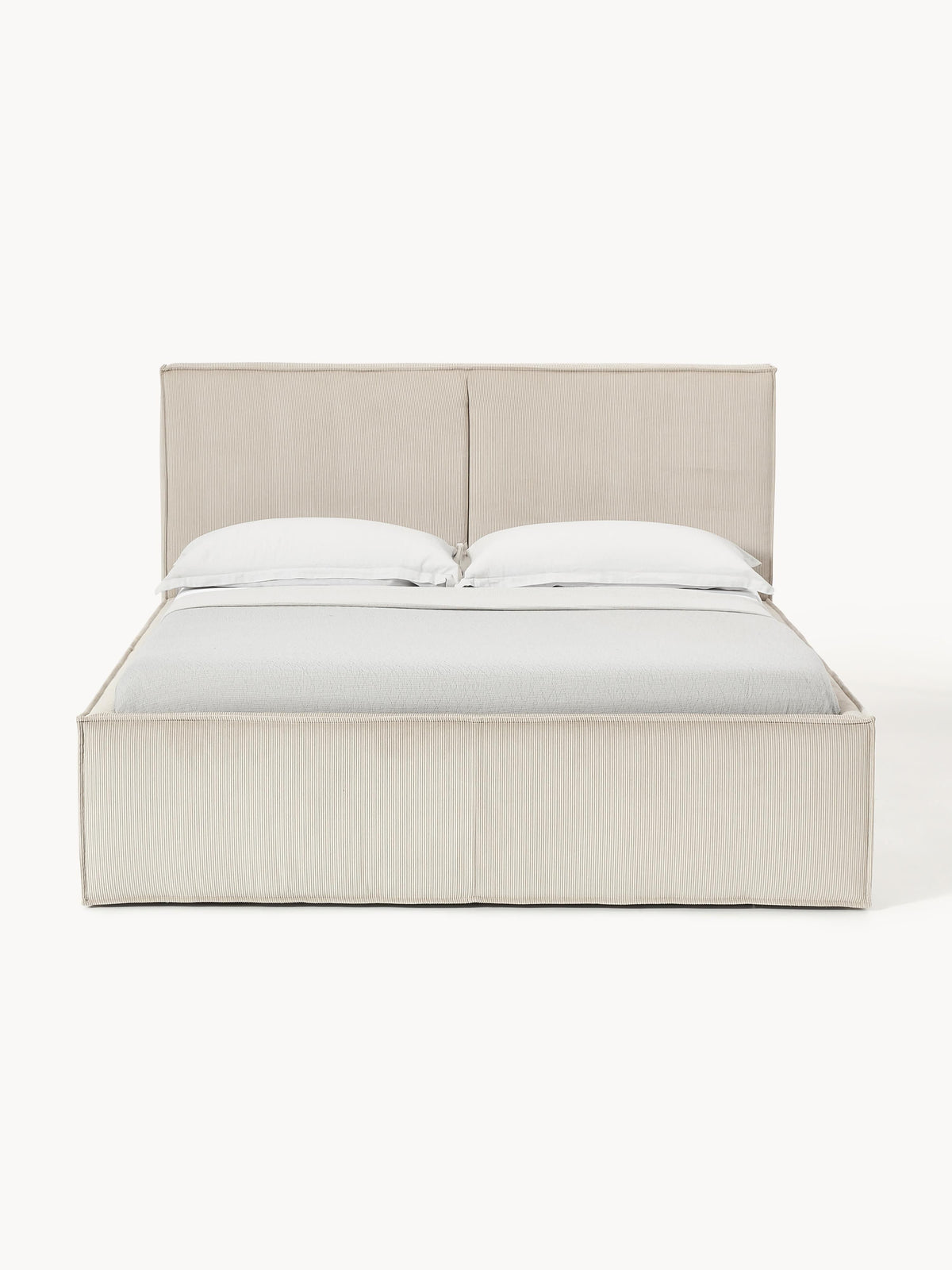 Drenhardt Upholstered Corduroy Bed