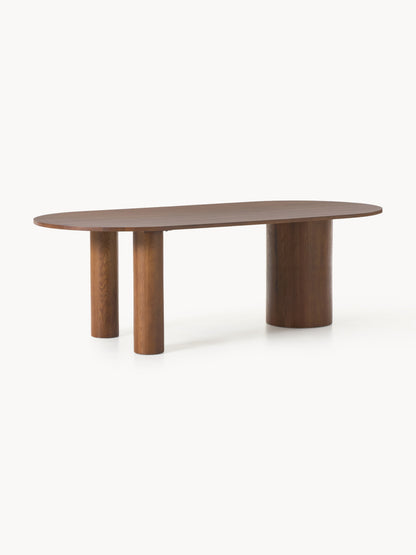 Dunbeke Oval Oak Dining Table, in Various Sizes