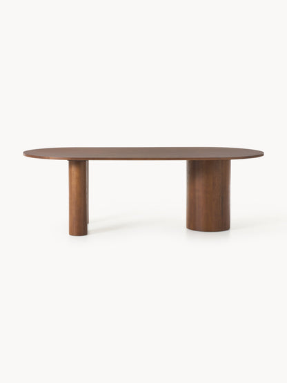 Dunbeke Oval Oak Dining Table, in Various Sizes