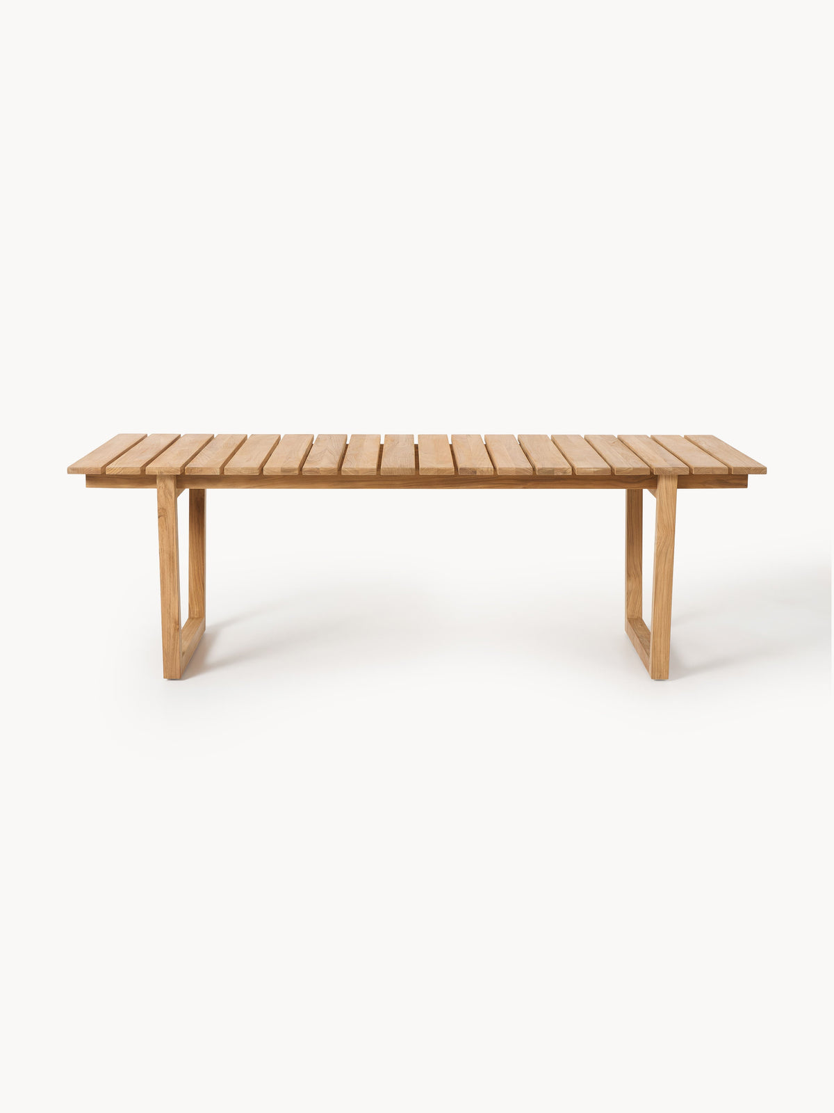 Eikrode Teak Wood Garden Table, 229 x 100 cm