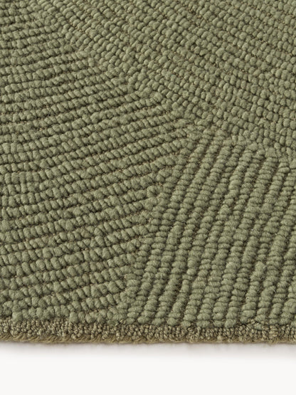 Elenstadt Wool Rug, Hand-Tufted