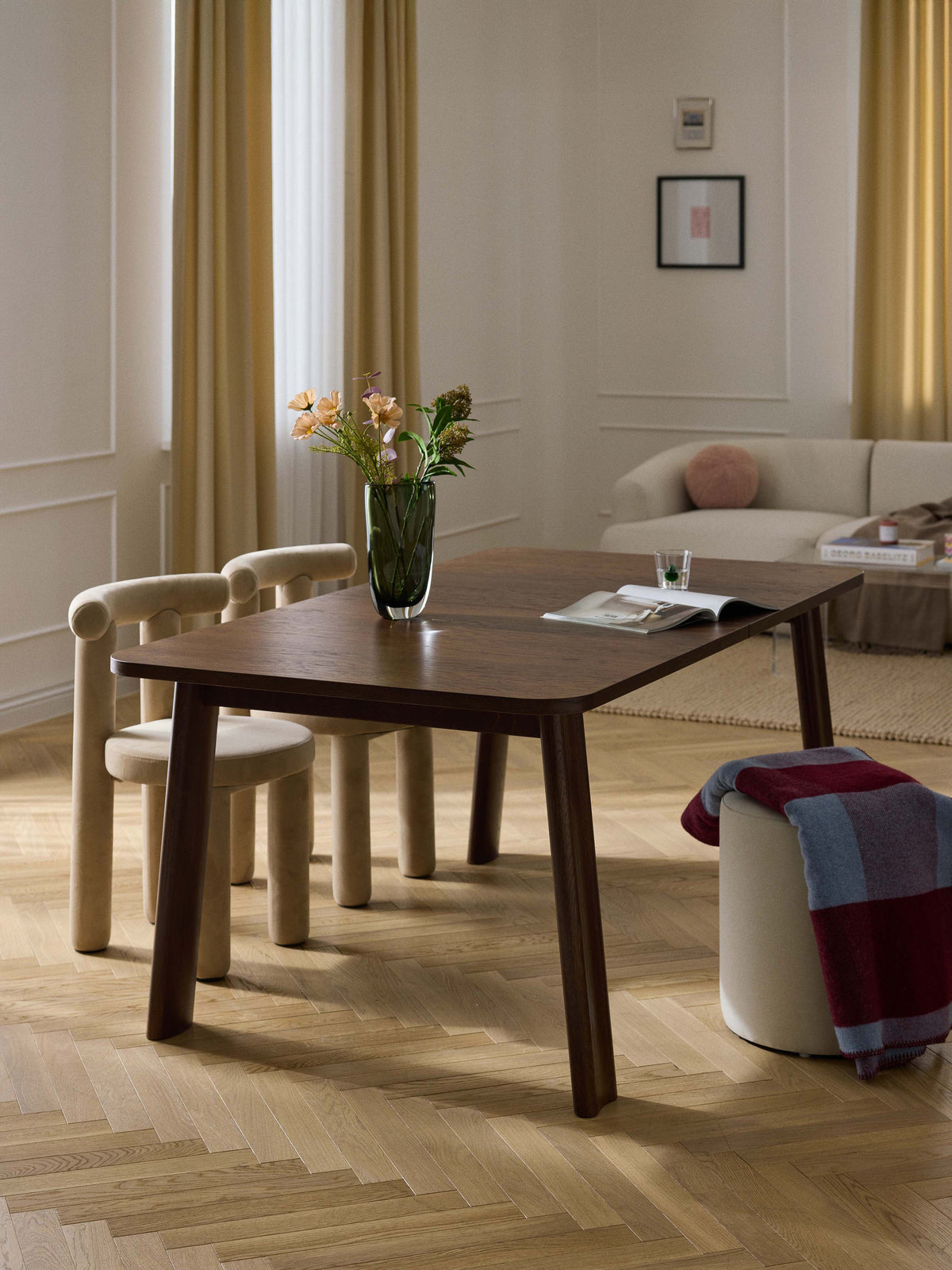 Embkirchen Dining Table, Extendable, in Various Sizes