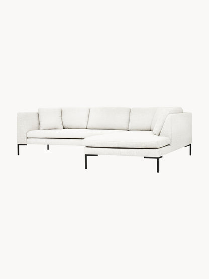 Emmroden Corner Sofa with Metal Legs