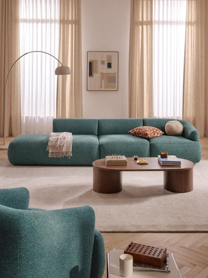 Fiorbach 2-Seater Modular Bouclé Chaise