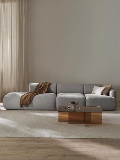 Fiorbach 2-Seater Modular Bouclé Chaise