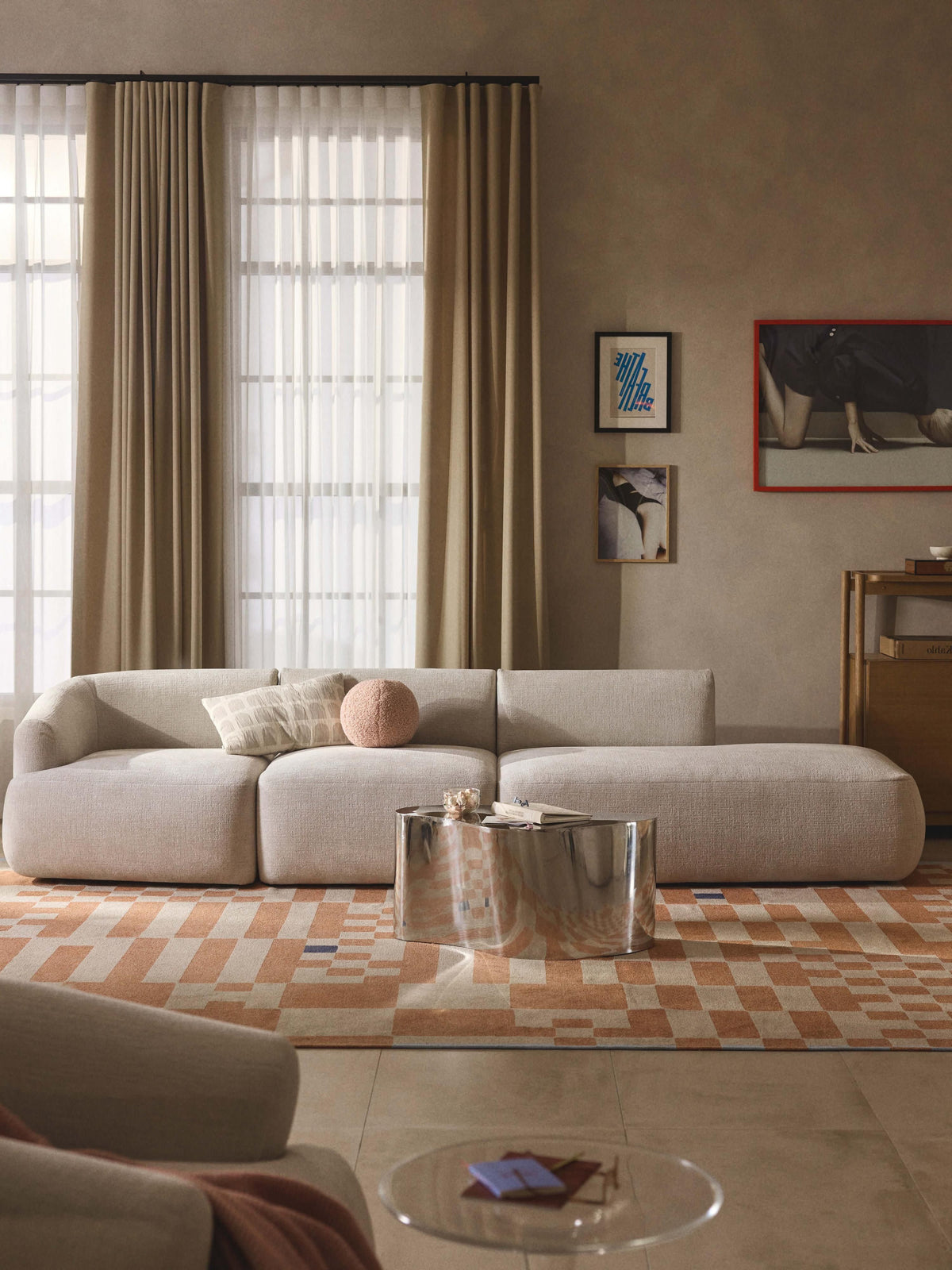 Fiorbach 2-Seater Modular Chaise