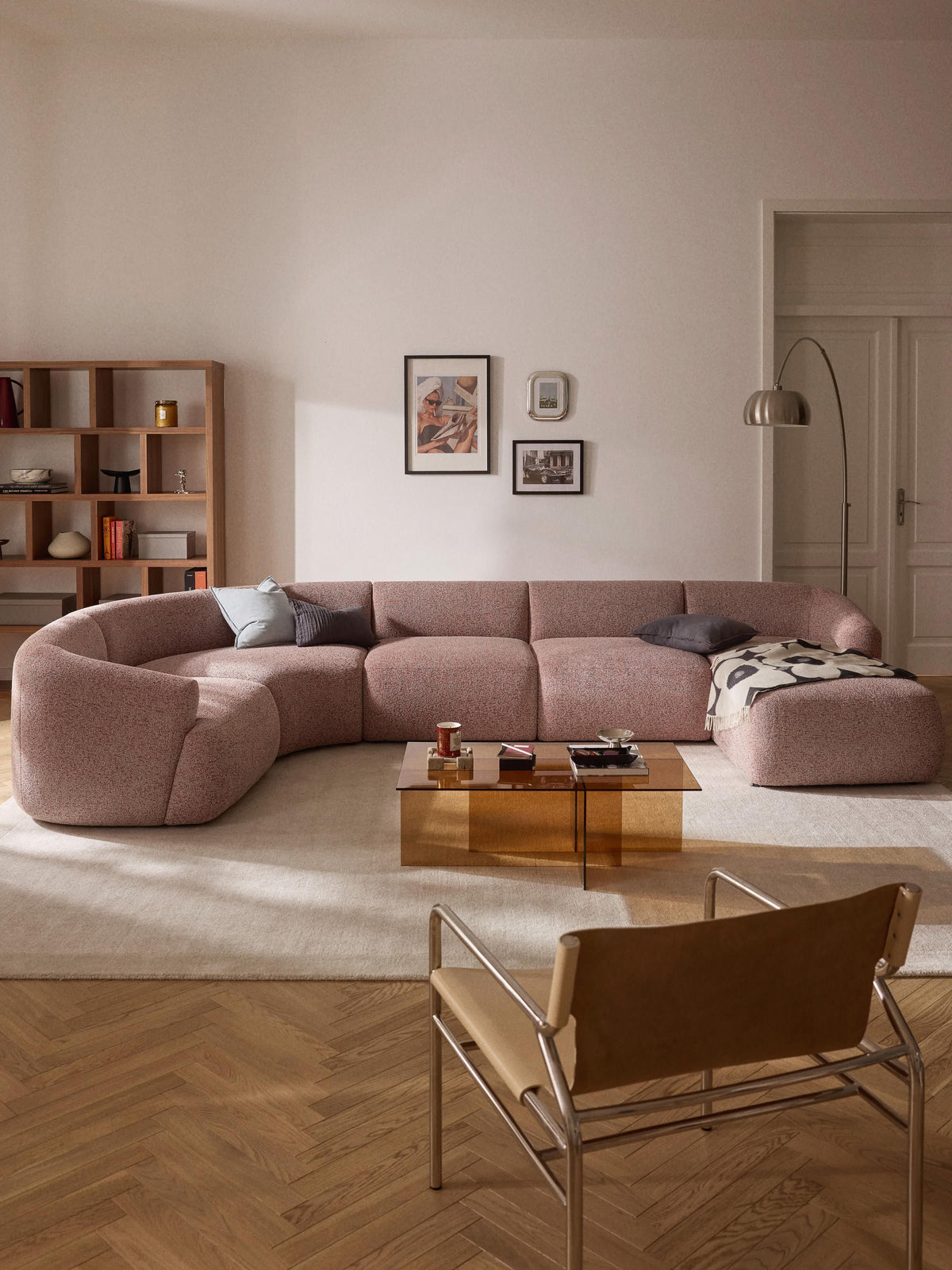 Fiorbach Bouclé Modular XL Sofa