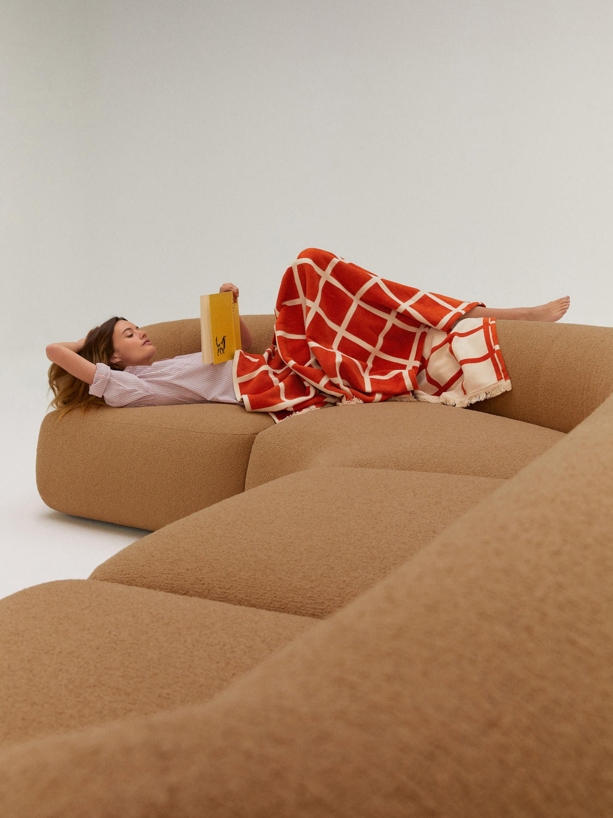 Fiorbach Bouclé Modular XL Sofa