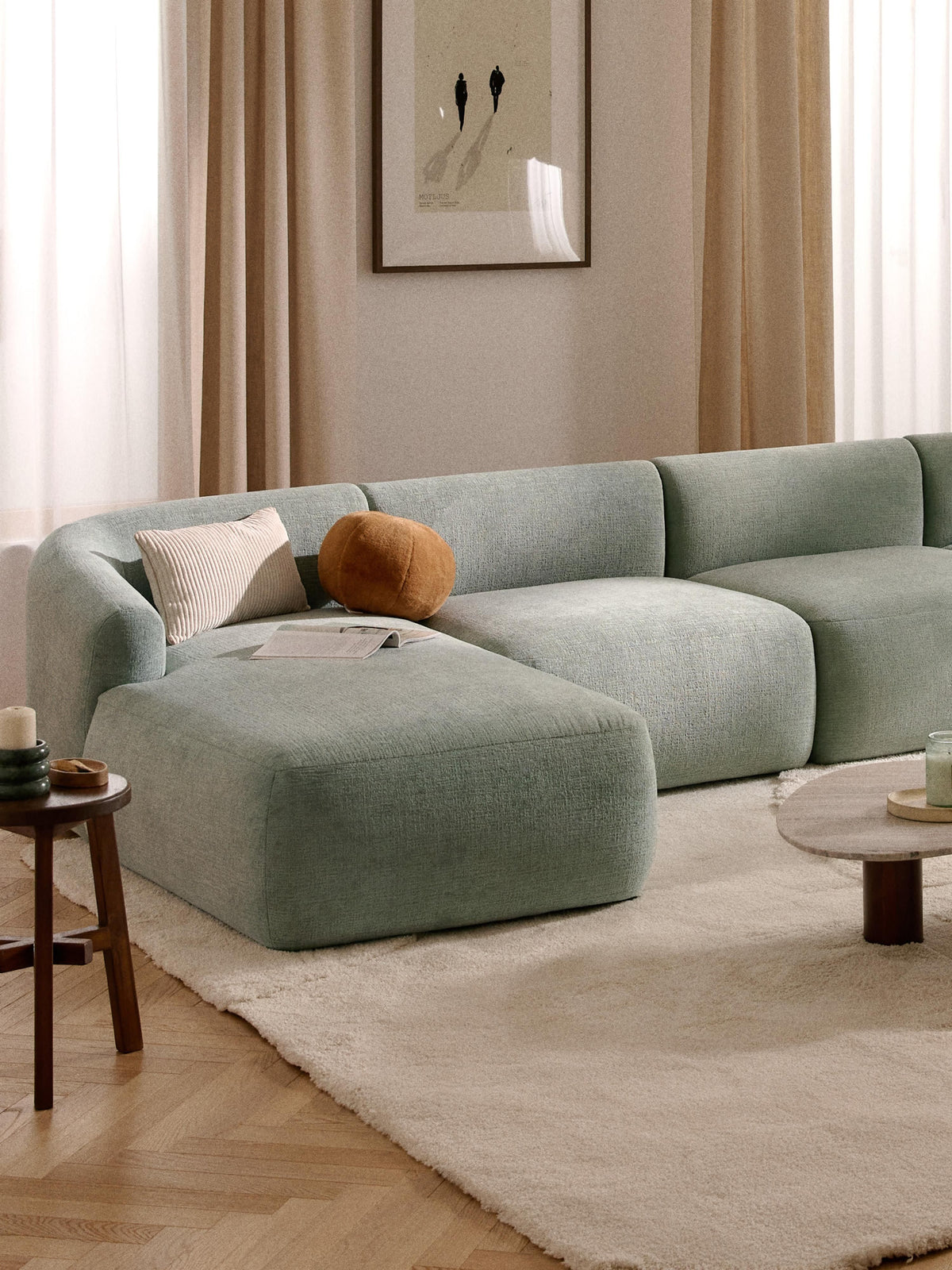 Fiorbach Corner Module with Chaise