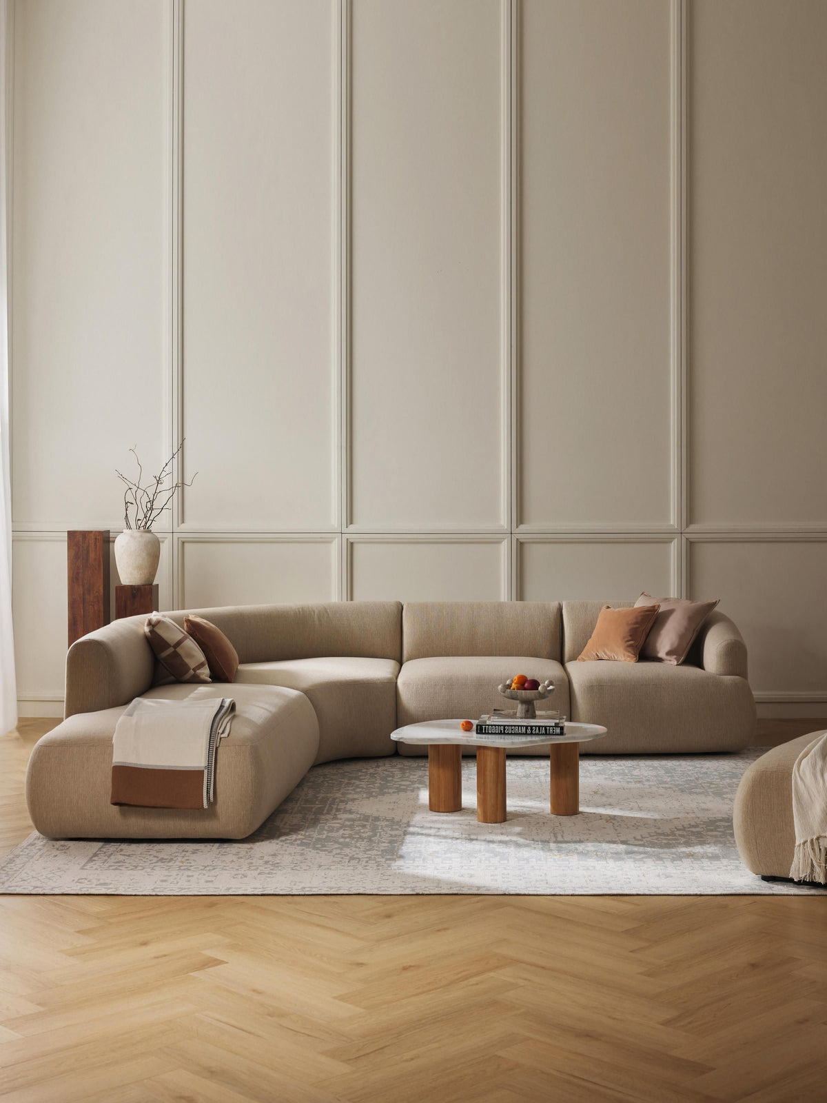 Fiorbach Modular 4-Seater Corner Sofa