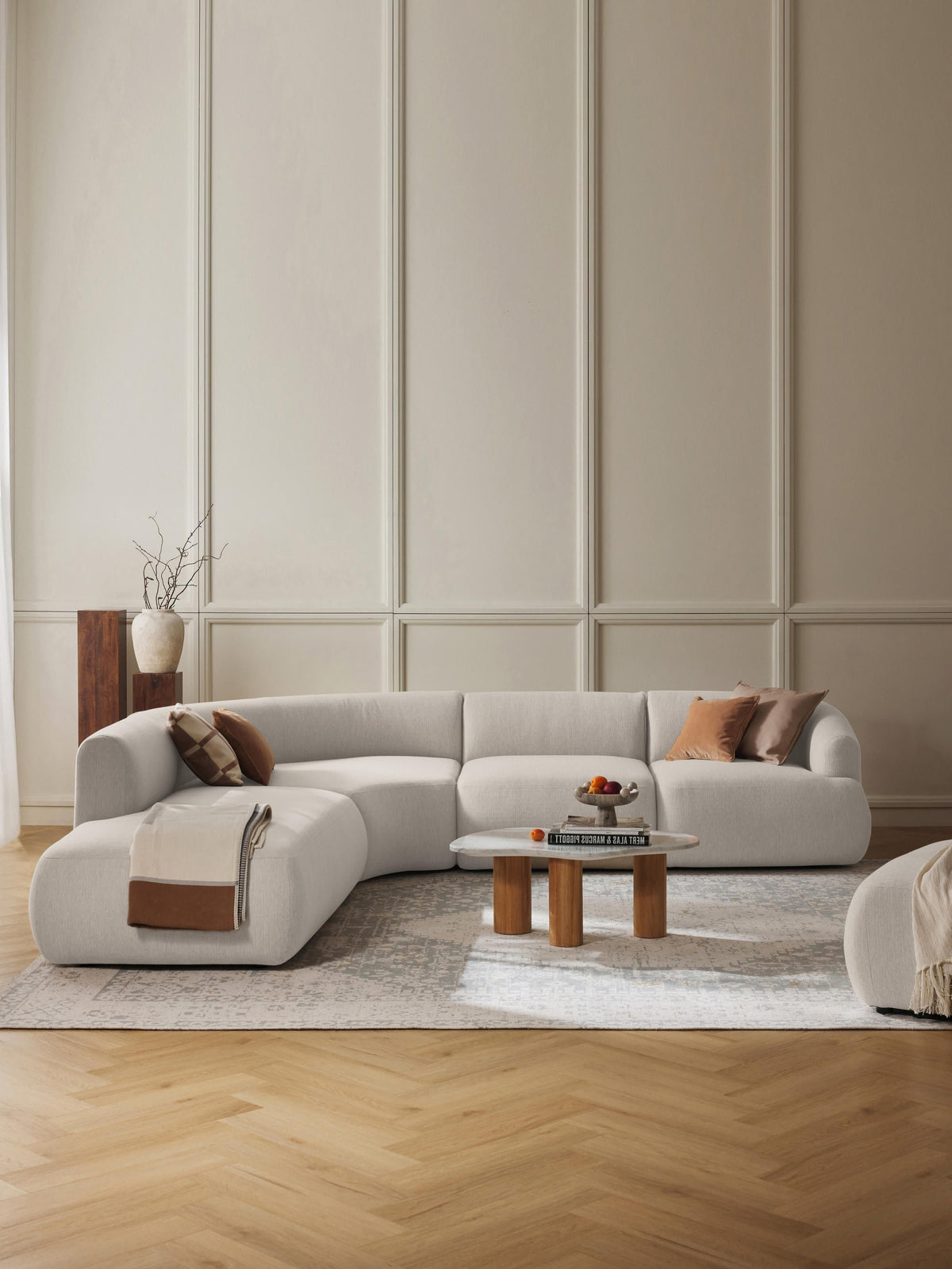 Fiorbach Modular 4-Seater Corner Sofa