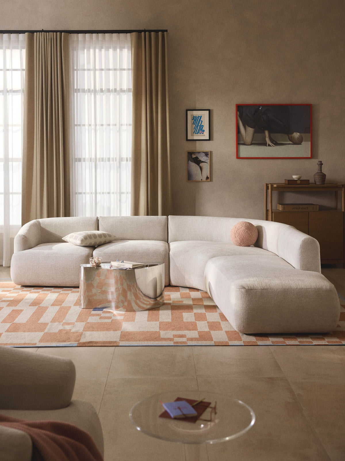 Fiorbach Modular 4-Seater Corner Sofa