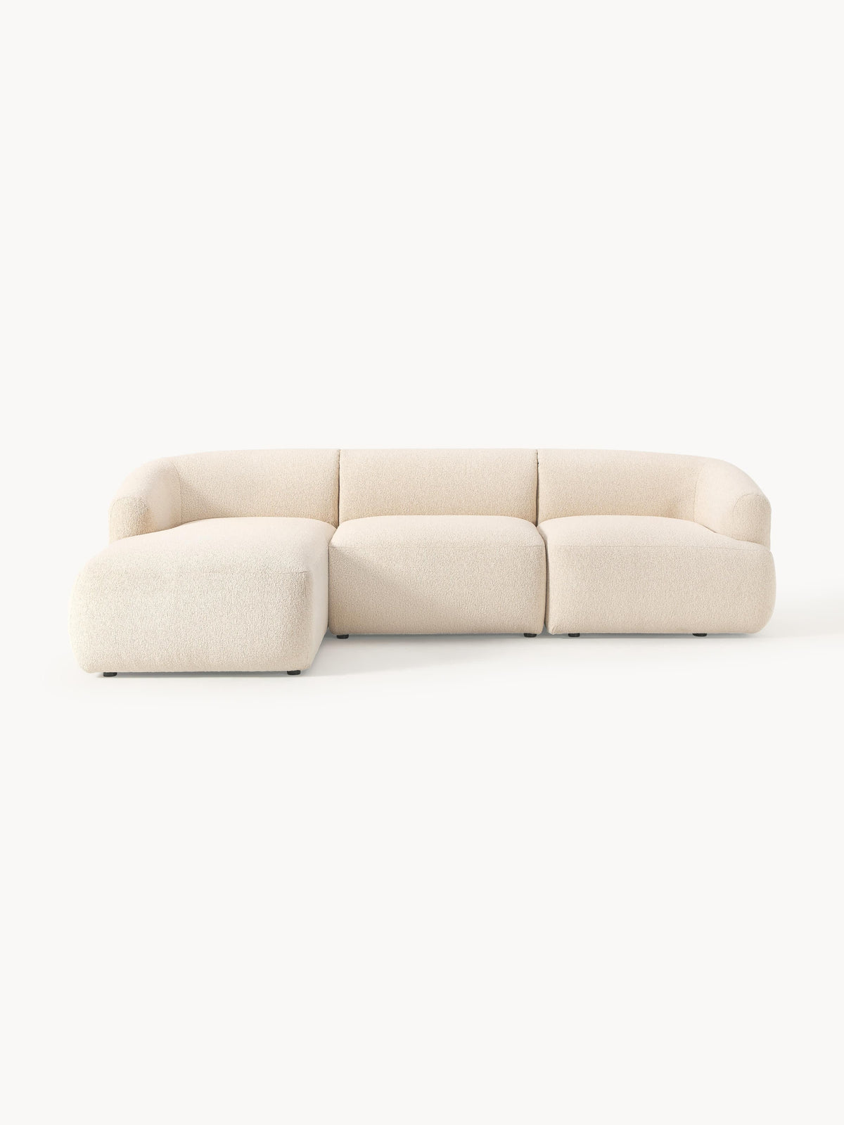 Fiorbach Modular Corner Sofa (3-Seater) in Bouclé