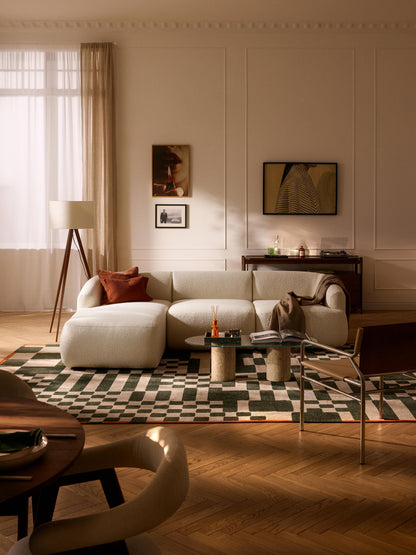 Fiorbach Modular Corner Sofa (3-Seater) in Bouclé