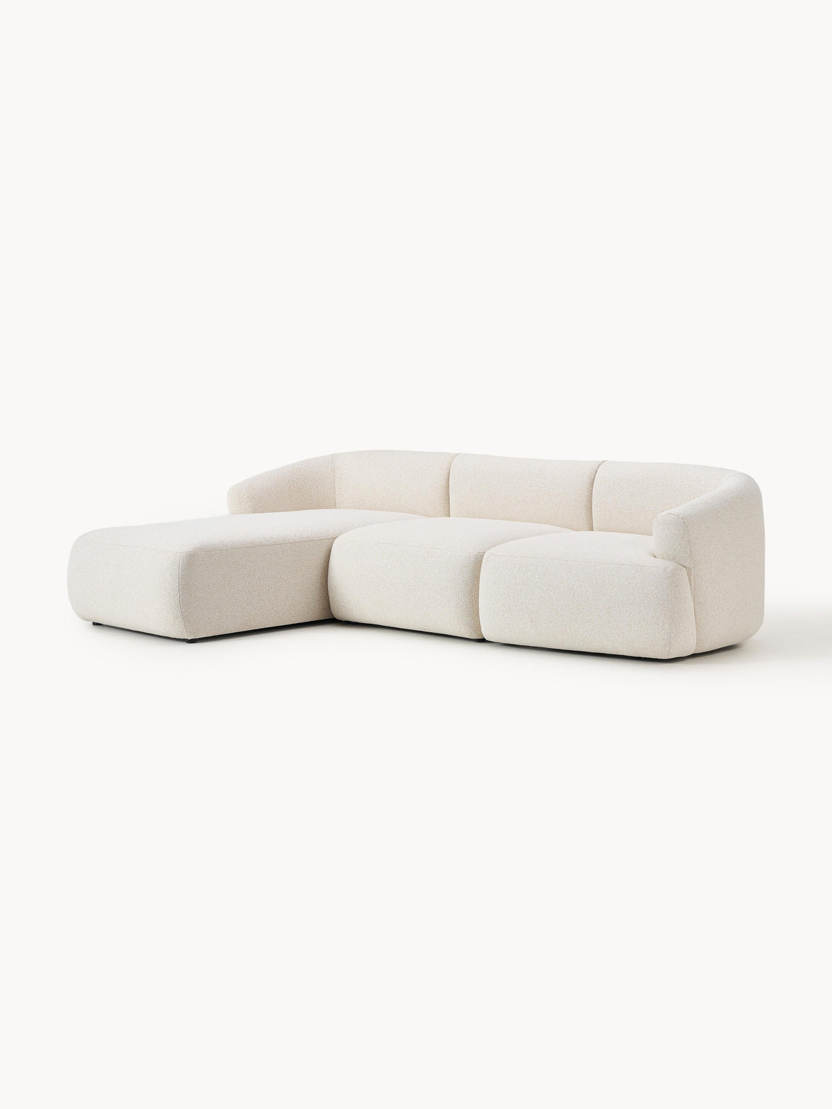 Fiorbach Modular Corner Sofa (3-Seater) in Bouclé