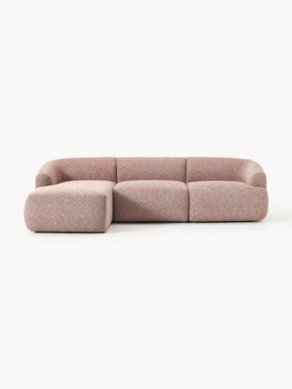 Fiorbach Modular Corner Sofa (3-Seater) in Bouclé