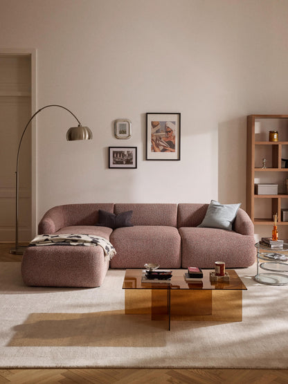 Fiorbach Modular Corner Sofa (3-Seater) in Bouclé