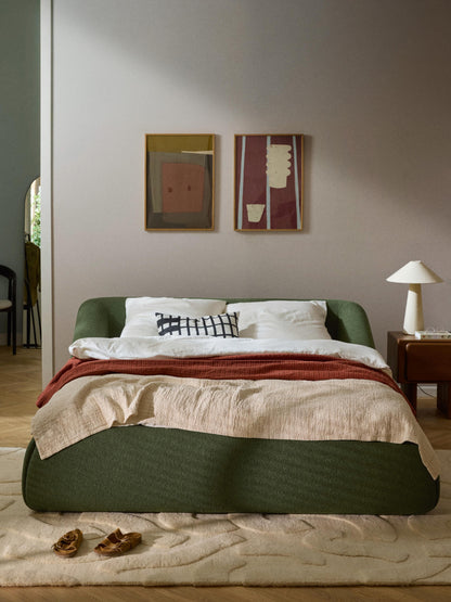 Fiorbach Upholstered Bed in Bouclé