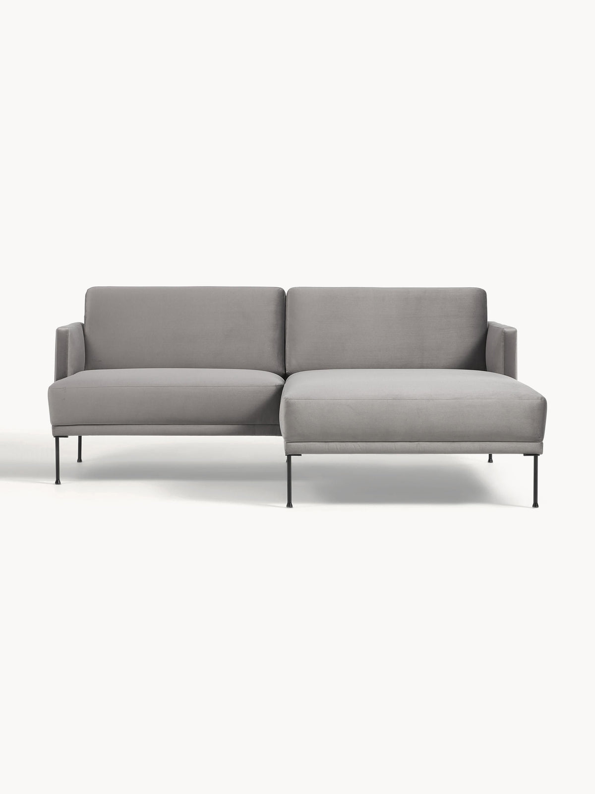 Fluhagen Small Corner Sofa in Velvet