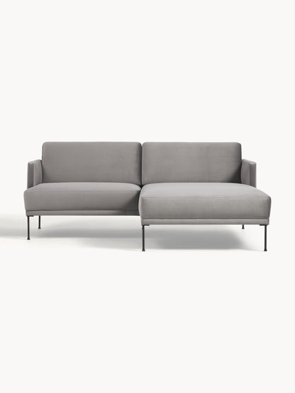 Fluhagen Small Corner Sofa in Velvet