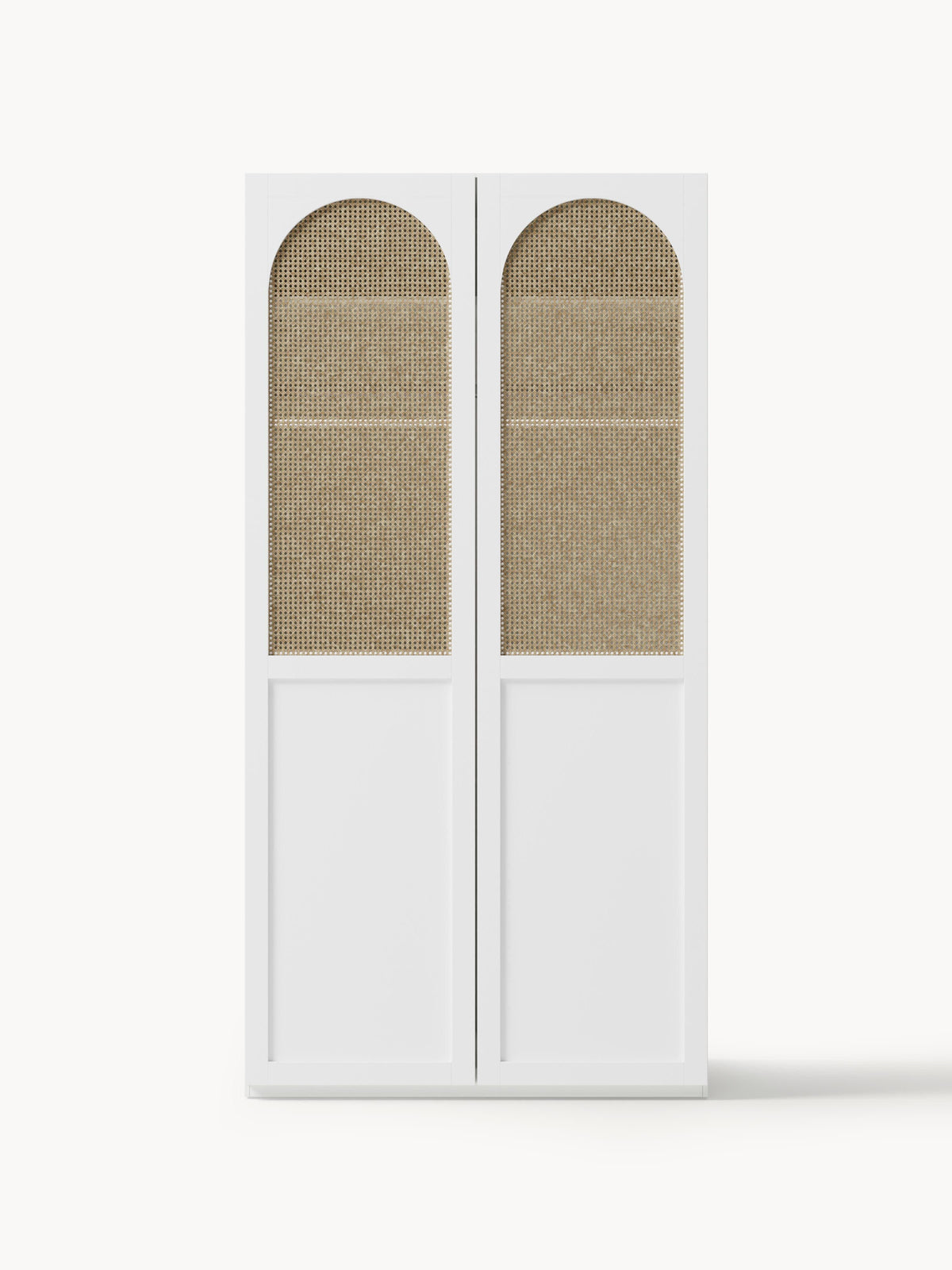 Jeanmoor Modular Hinged-Door Wardrobe, 100 cm Wide, in Various Sizes