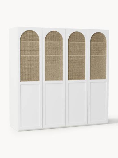 Jeanmoor Modular Hinged-Door Wardrobe, 200 cm Wide, in Various Sizes