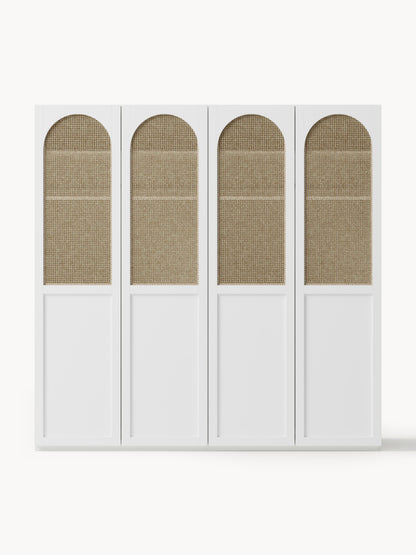Jeanmoor Modular Hinged-Door Wardrobe, 200 cm Wide, in Various Sizes