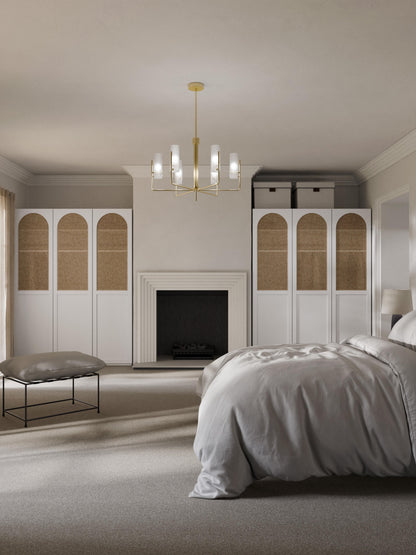 Jeanmoor Modular Hinged-Door Wardrobe, 50 cm Wide, in Various Sizes