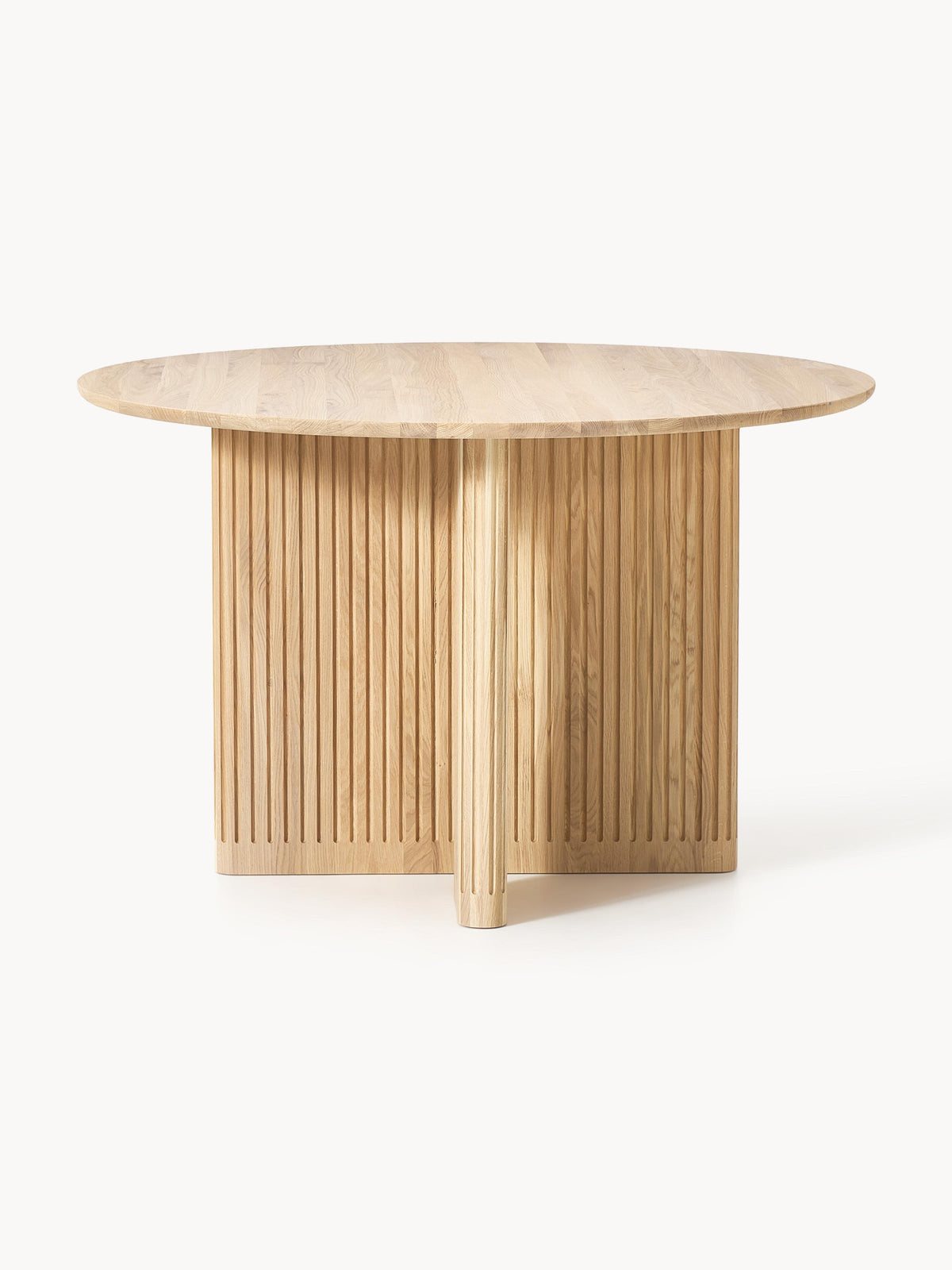 Jolkerken Round Oak Dining Table, Ø 120 cm