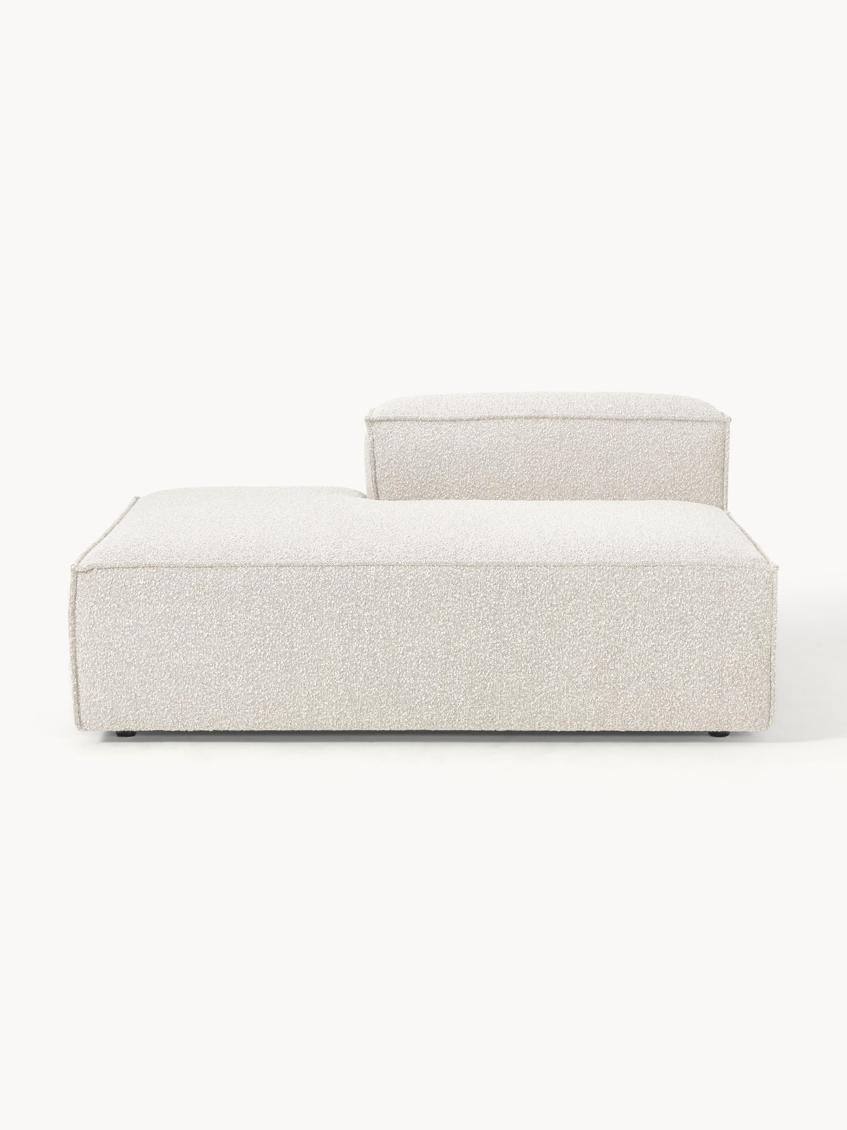 Lenfeld Bouclé Ottoman Module
