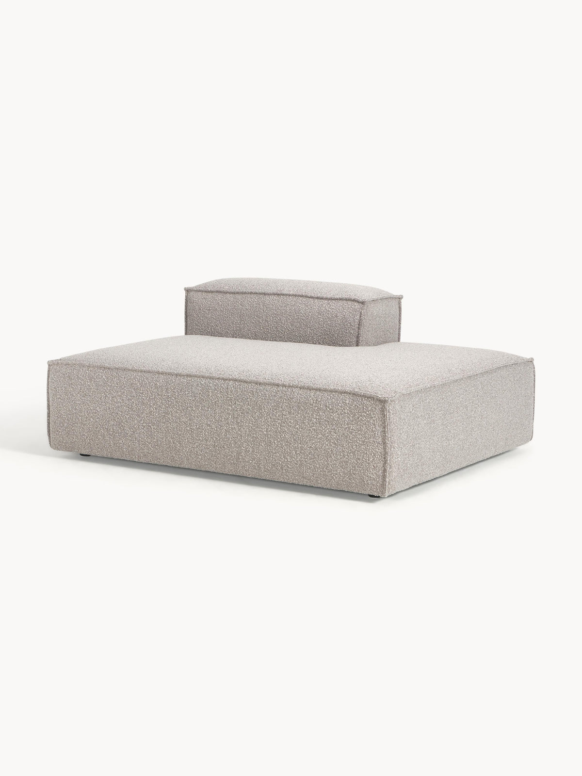 Lenfeld Bouclé Ottoman Module