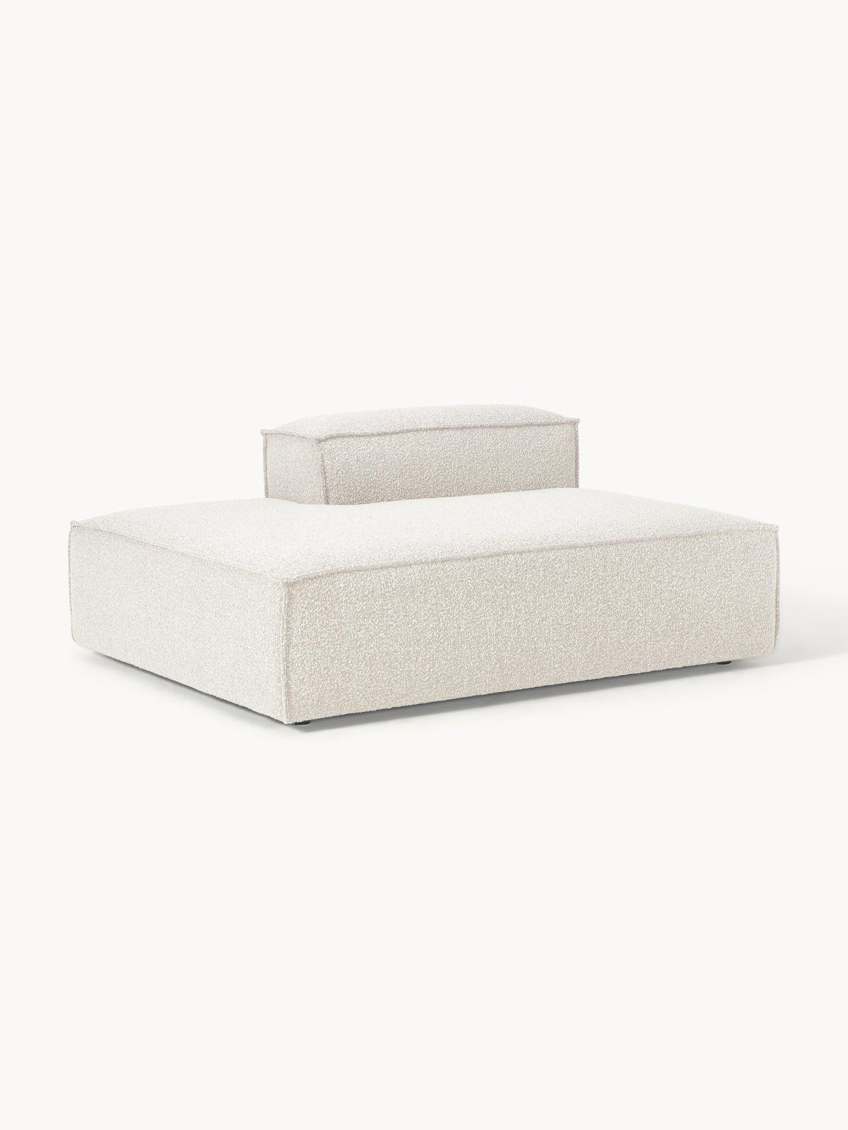 Lenfeld Bouclé Ottoman Module