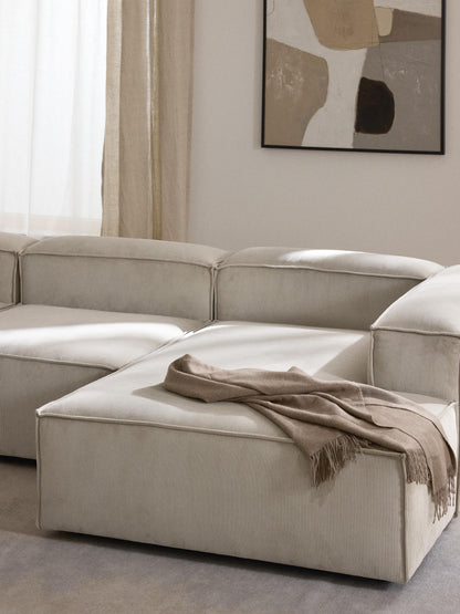 Lenfeld Corduroy Ottoman Corner Module