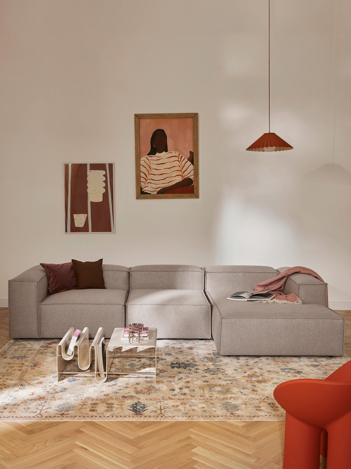 Lenfeld Corner Ottoman Module
