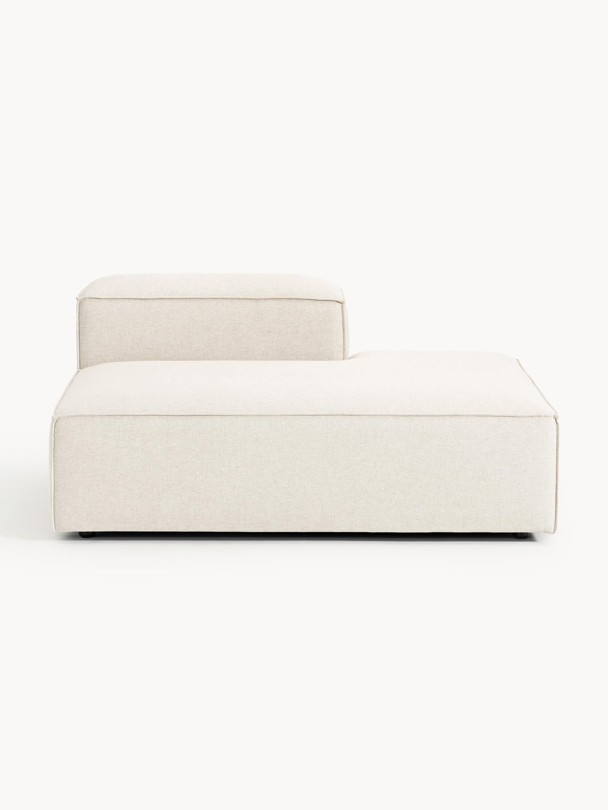 Lenfeld Linen Blend Ottoman Module