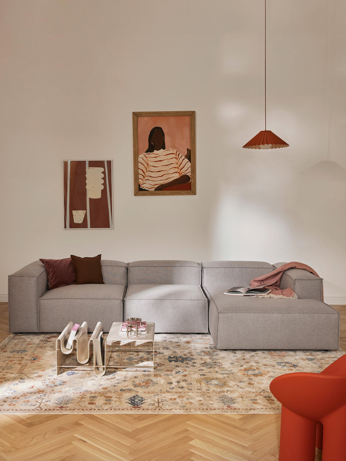 Lenfeld Modular 4-Seater Corner Sofa