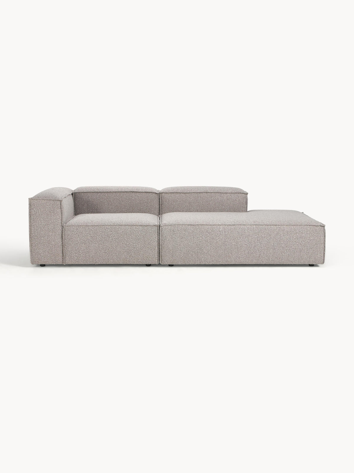 Lenfeld Modular Bouclé Ottoman