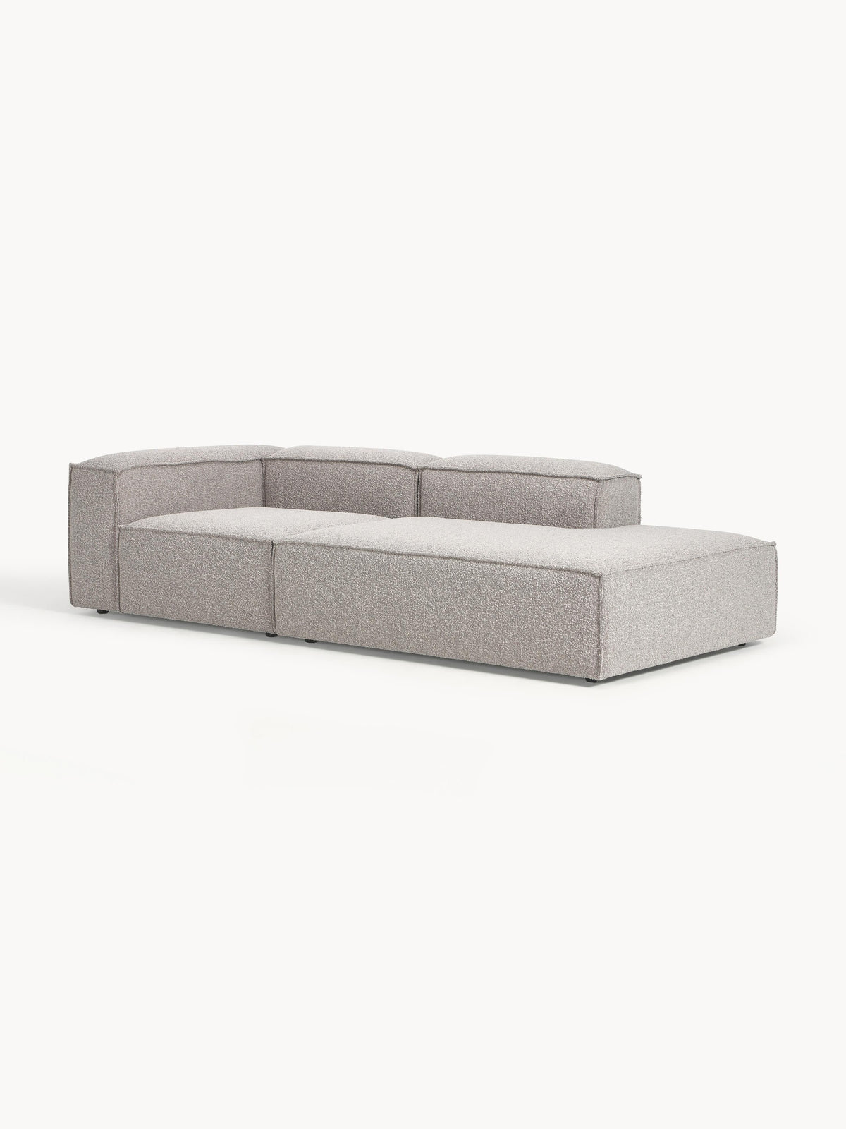 Lenfeld Modular Bouclé Ottoman