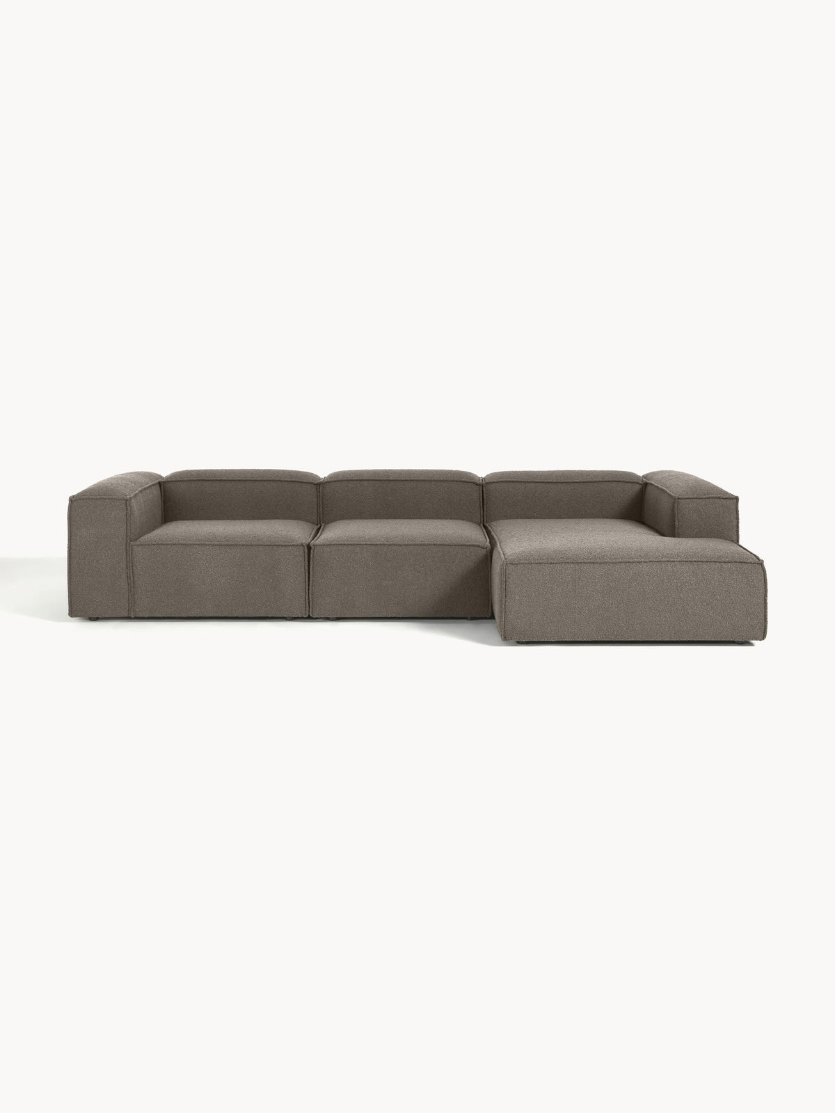 Lenfeld Modular Corner Sofa in Bouclé, 4-Seater