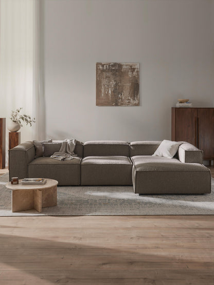 Lenfeld Modular Corner Sofa in Bouclé, 4-Seater