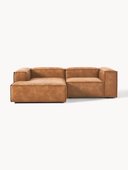 Lenfeld Modular Leather Corner Sofa (2-Seater)