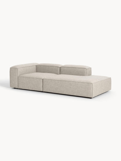 Lenfeld Modular Linen Blend Ottoman
